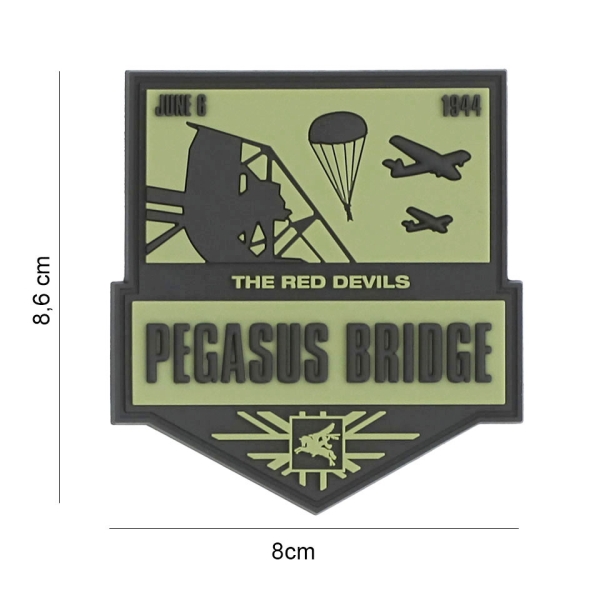 Patch 3D PVC Pegasus Bridge